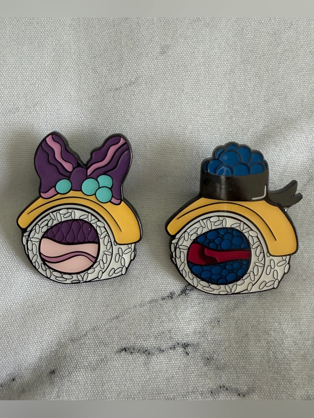 Disney | Donald & Daisy Sushi Pins